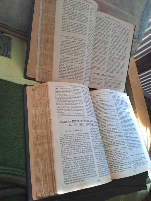 BIBLIA NITZULESCU-1912-Raritate pt.colectionari