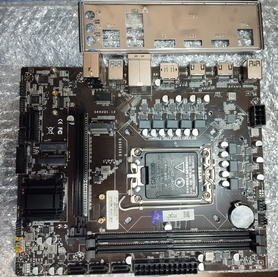 Продам материнскую плату AXLE H610