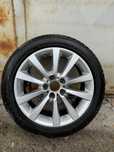 Vand set jante originale BMW seria 5 245/45/R18 cu anvelope