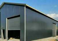 Vand garaj pe structura metalica este de 20×12×5 ezte din stâlpi din I
