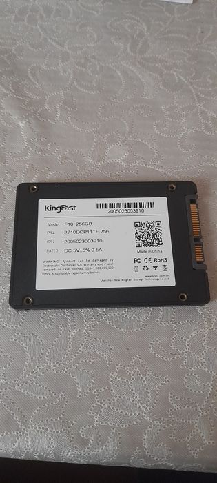 SSD KingFast 256GB nou!