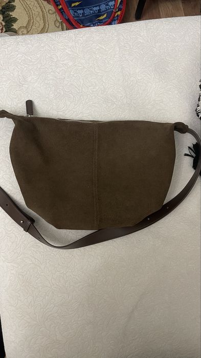 Сумка замшевая