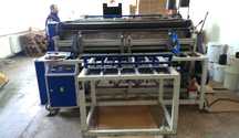 Flexo slotter cu alimentator automat
