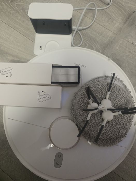 Robot aspirare si spalare Xiaomi S10+ inclus accesorii rezerva
