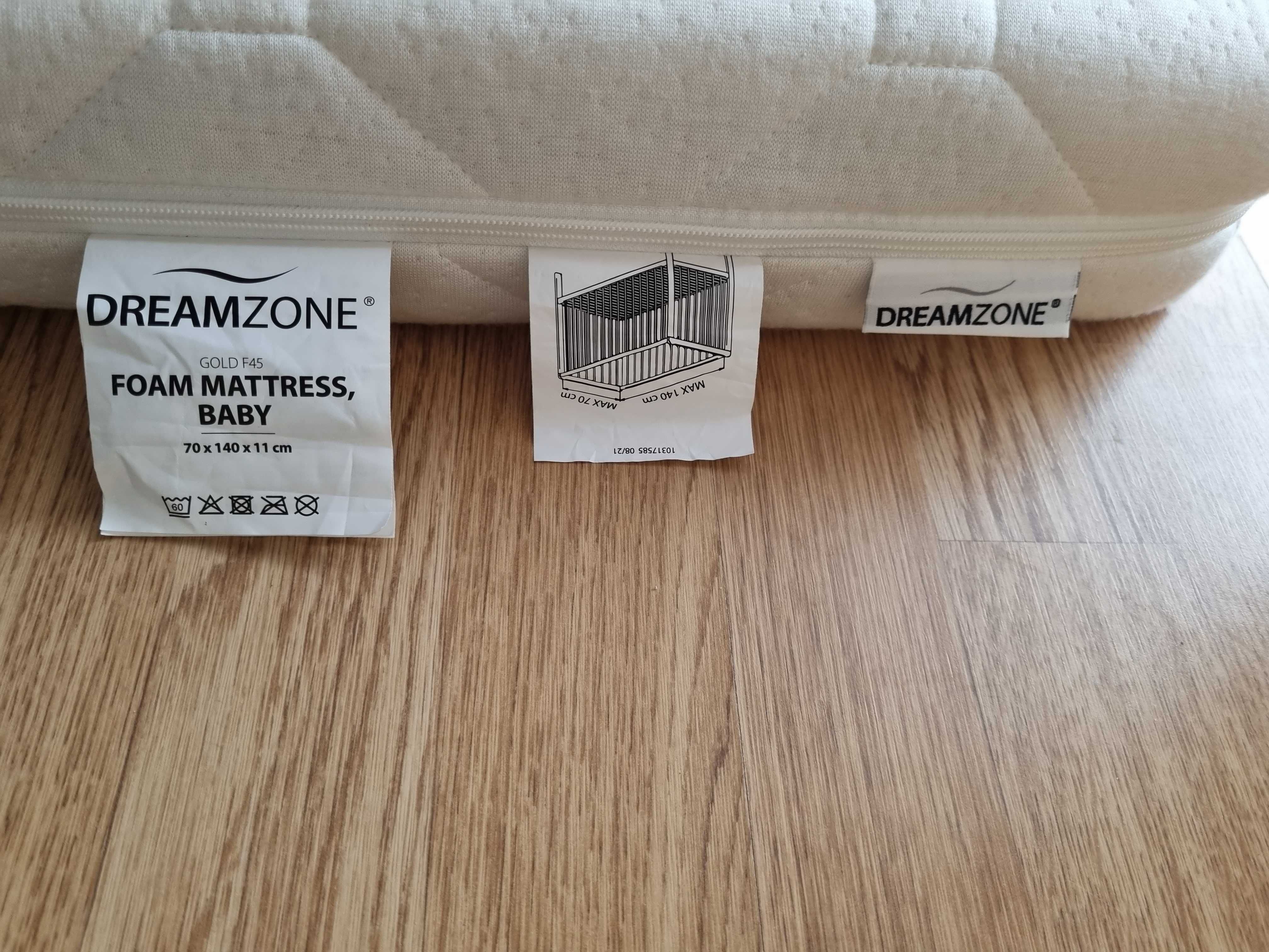 Saltea spumă copii 70x140 GOLD F45 DREAMZONE - utilizata foarte putin