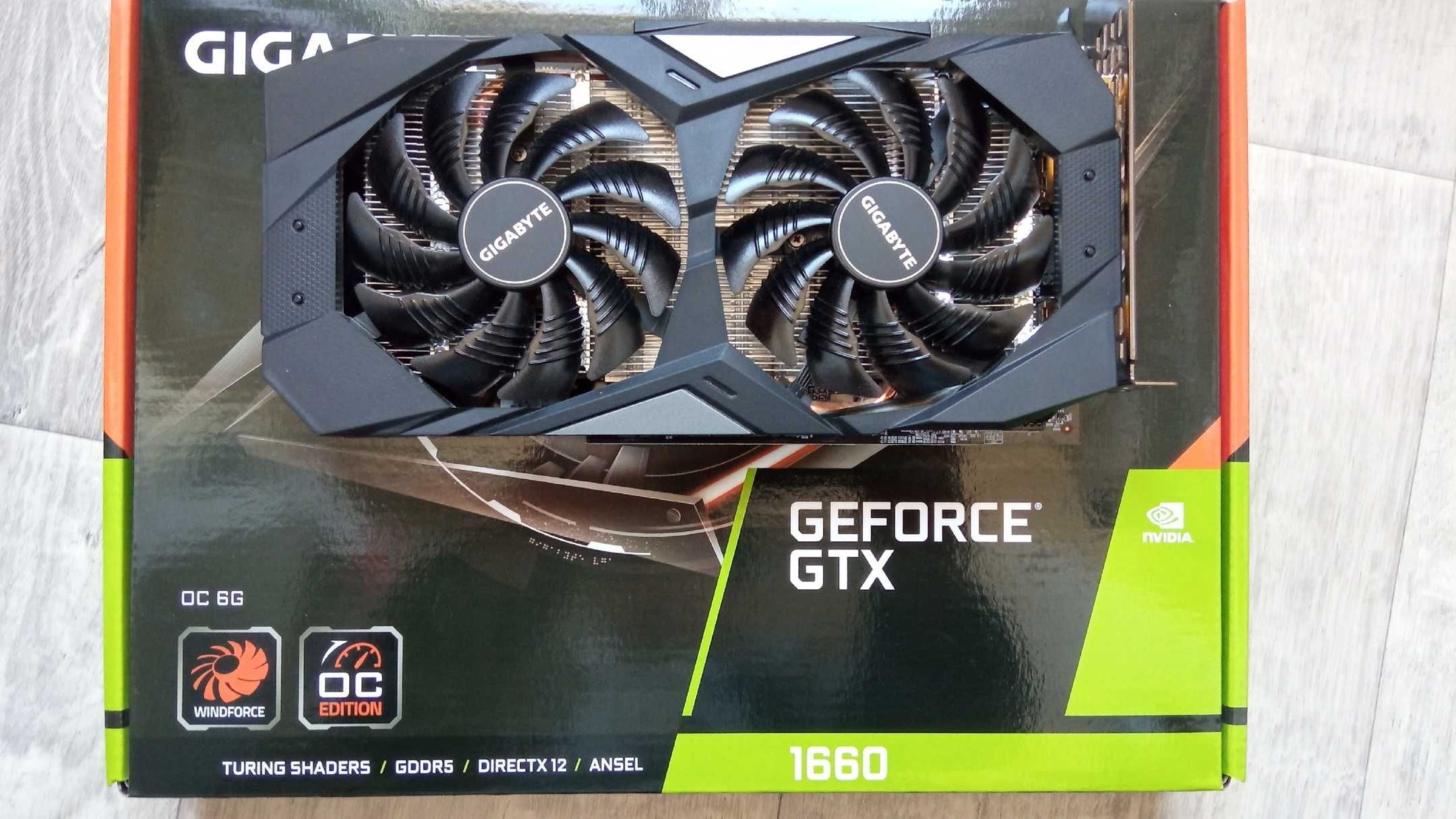 Видеокарта GIGABYTE GeForce GTX 1660 OC