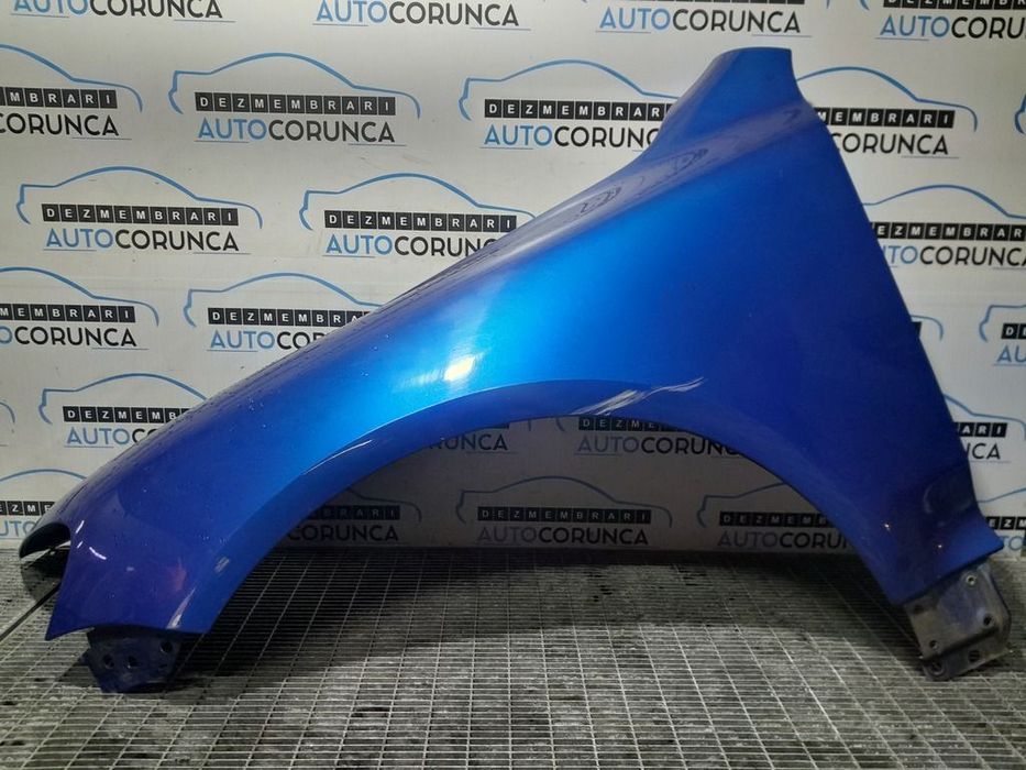 Aripa Stanga Fata Volkswagen Touareg 7L 2003 - 2006 4 Usi ALBASTRU (1127) ZGARIAT