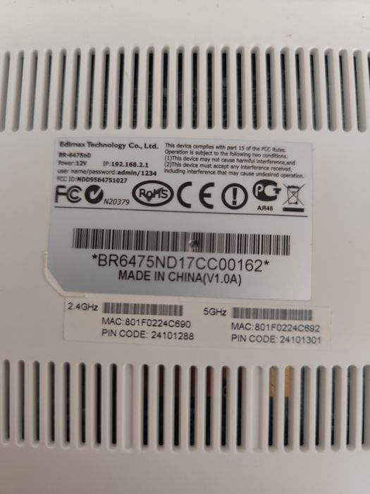 Router Edimax BR 6475nD 5G