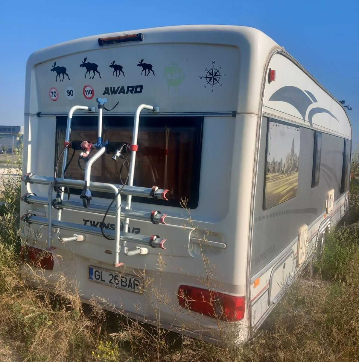Rulota pe 2 axe ABI CARAVANS Model: Award Twinstar 4 - 5 locuri
