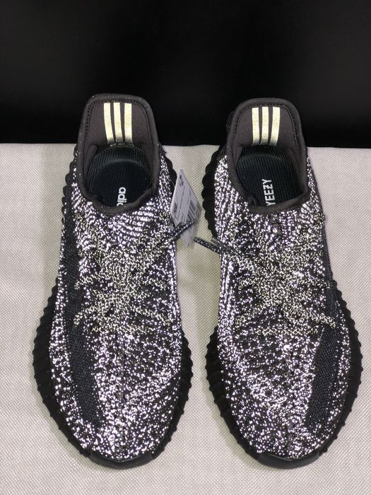 Yeezy 350 Black Reflective