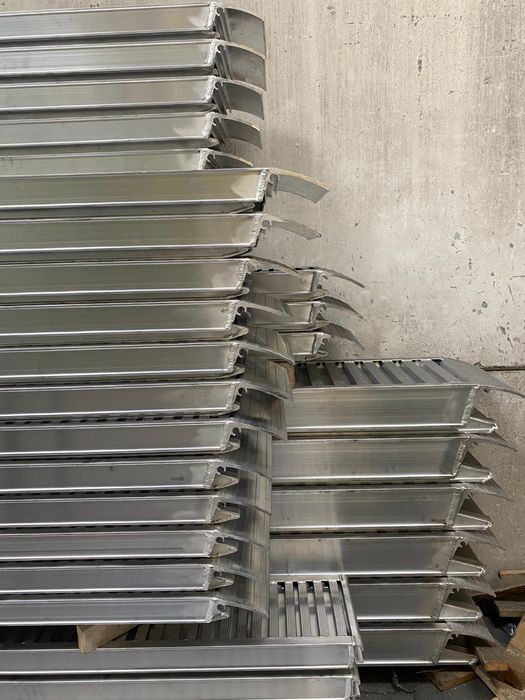 Rampe aluminiu incarcare utilaje