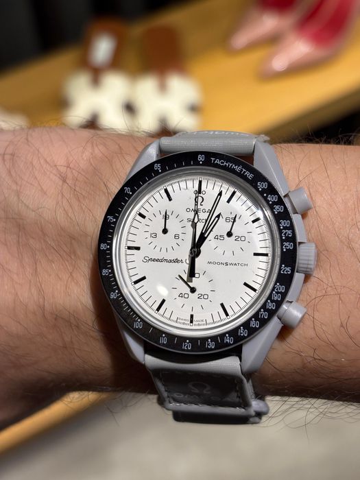 Swatch Omega mission to