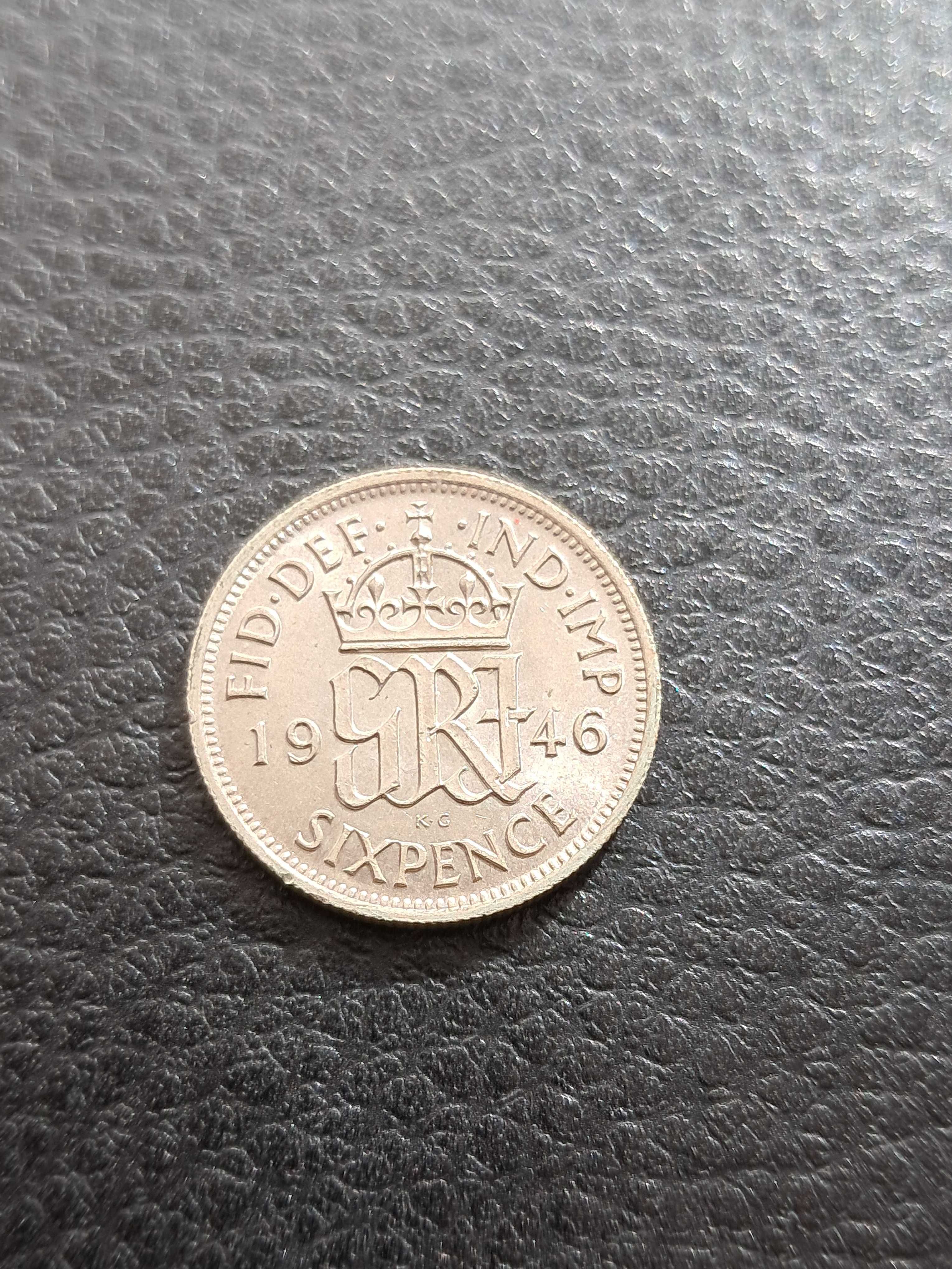 6 пенса 1946 година