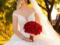 Rochie mireasa marime s