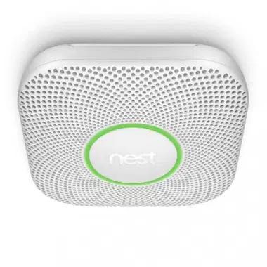 Senzor de CO & Fum Nest Protect, Google Nest, Wi-Fi, Alb,sigilat