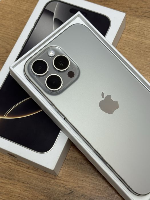  iPhone 16pro max 5G 256gb 3J/A natural titanium аккум 93%