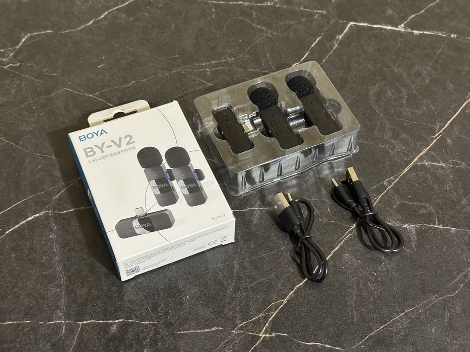 Микрофоны Boya BY-V2