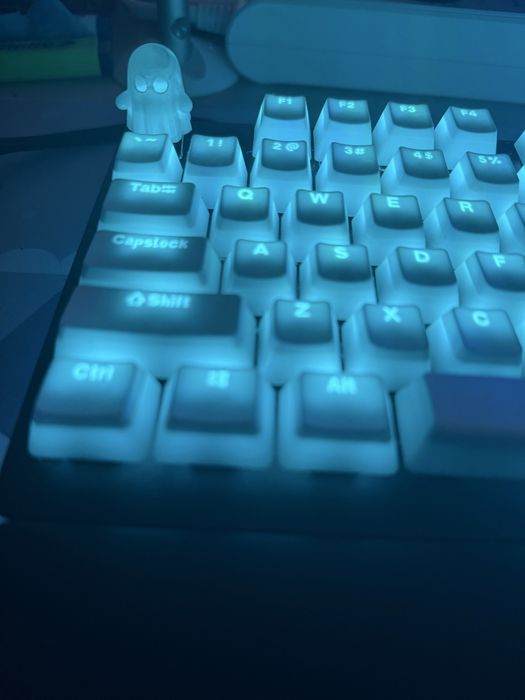 Tastatură Razer Huntsman V2 Analog + Set Taste Albe PBT + Originale