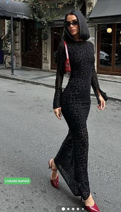 Rochie superba matase