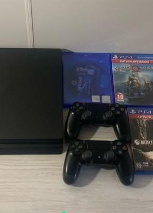 Сониплейстейшн 4 слим Sony Playstation 4 slim