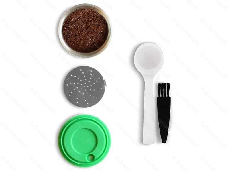 Set Capsula cafea INOX Dolce Gusto Crema, reincarcabila/lavabila