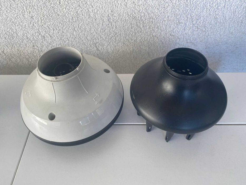 2 Accesorii cap difuzor feon/uscator par, nou, diagonala 5cm si 4,3cm