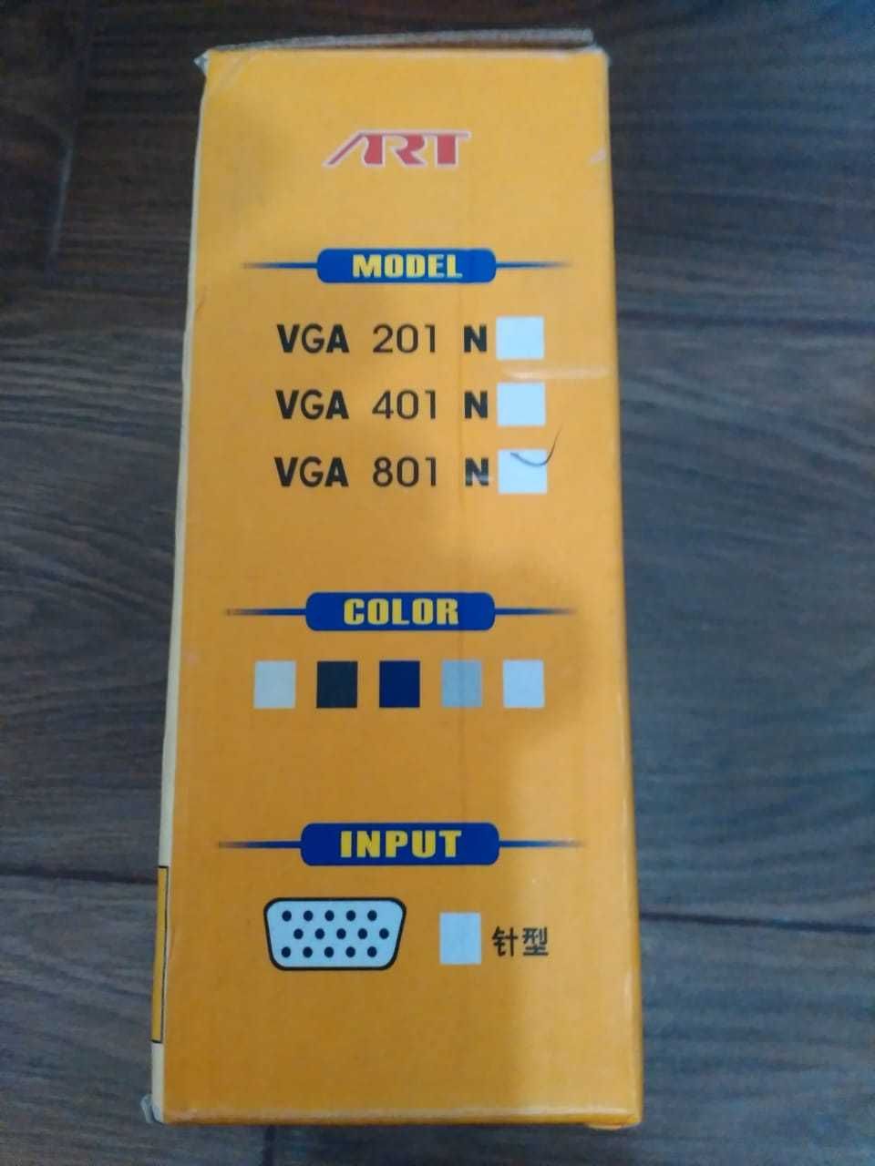 Новый VGA сплиттер 8 портов