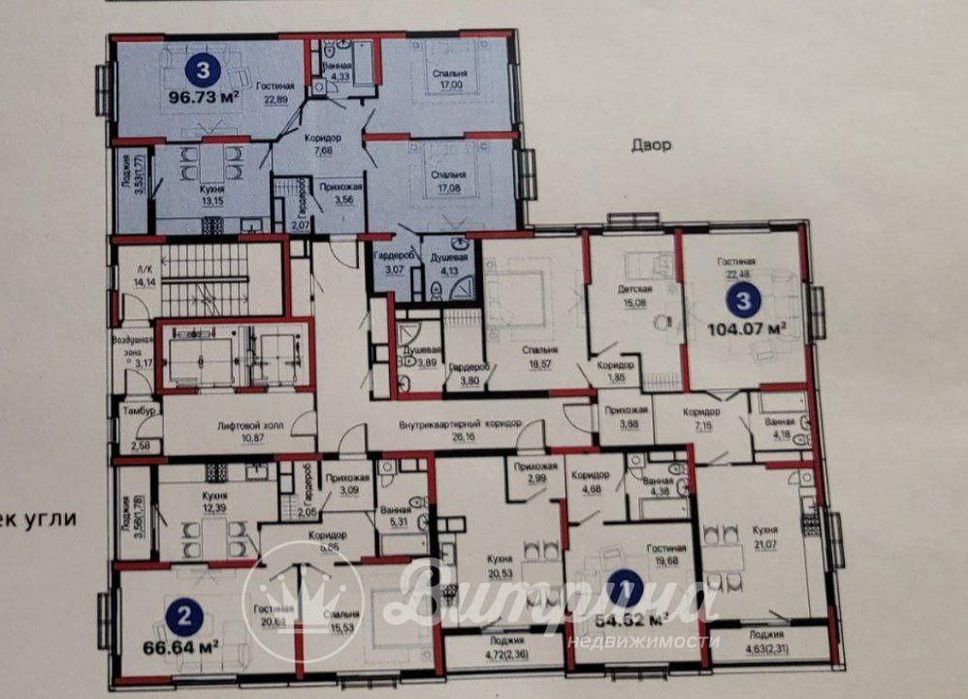 Продаётся 3-комнатная квартира в ЖК NRG Jomiy (предчистовой)