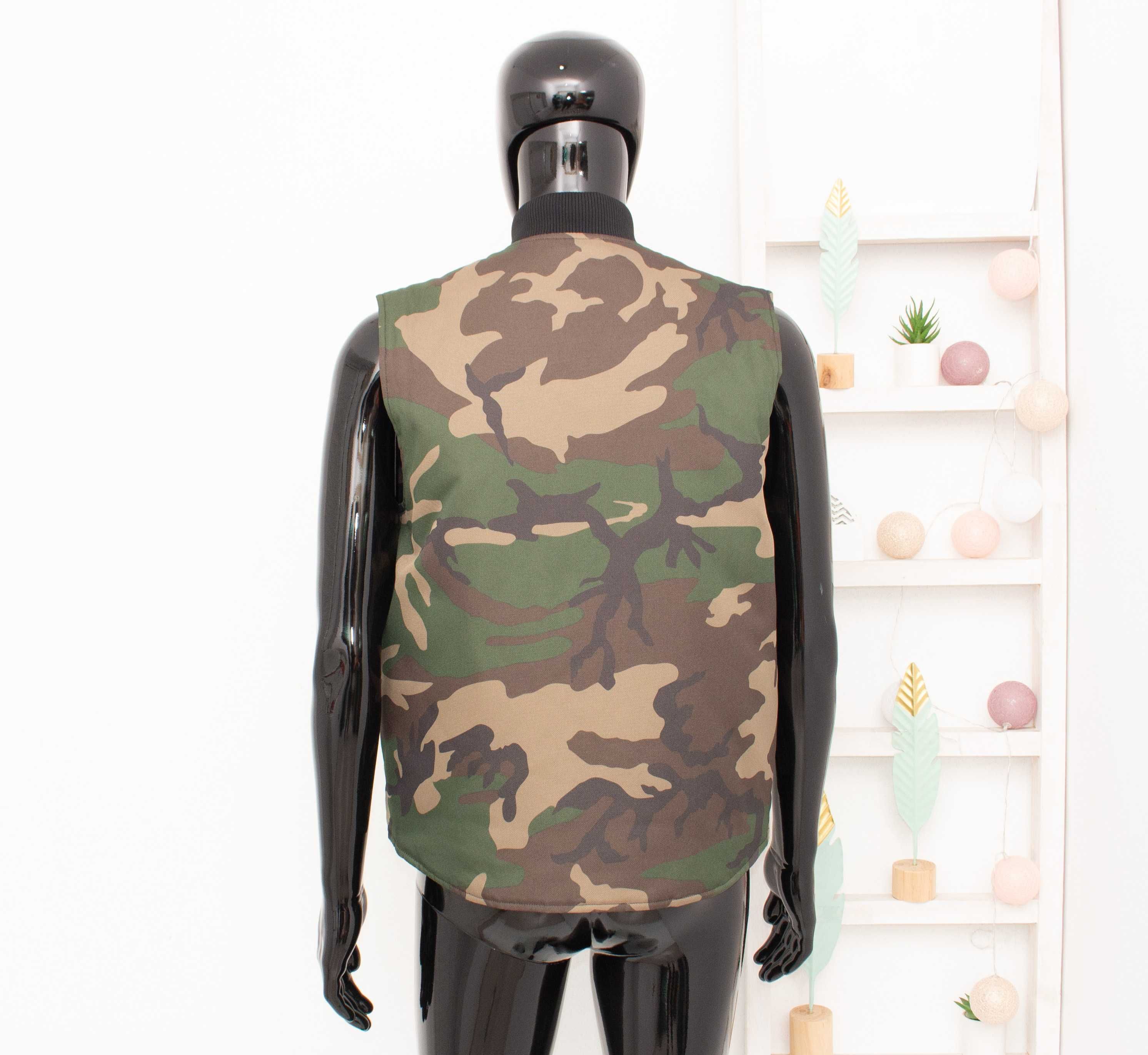 CARHARTT WIP Payton Vest оригинална мъжка грейка камофлажен елек S