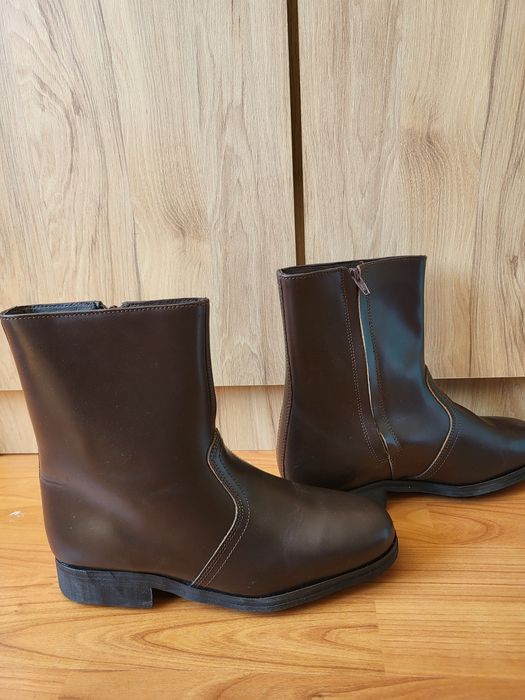 Ghete piele maro - Armată