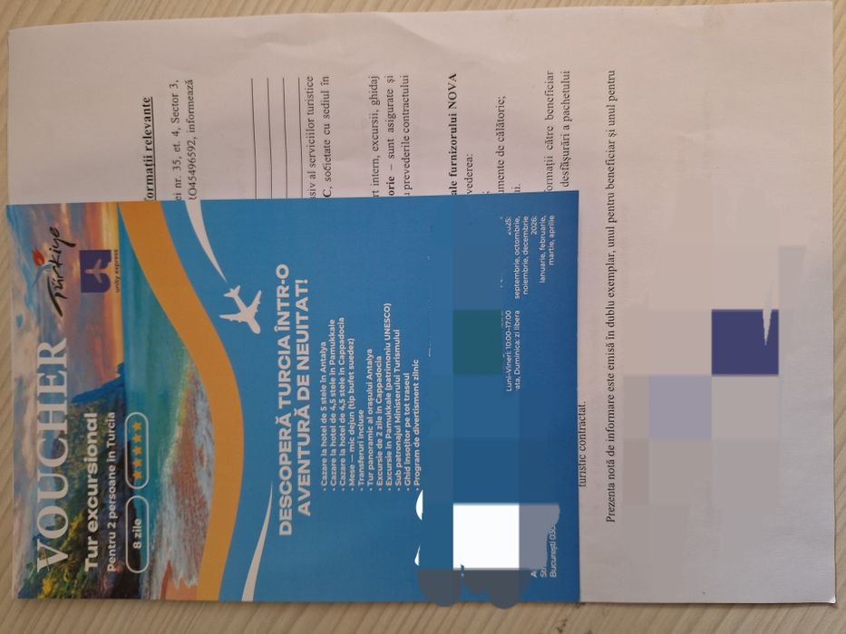 Voucher vacanta Turcia