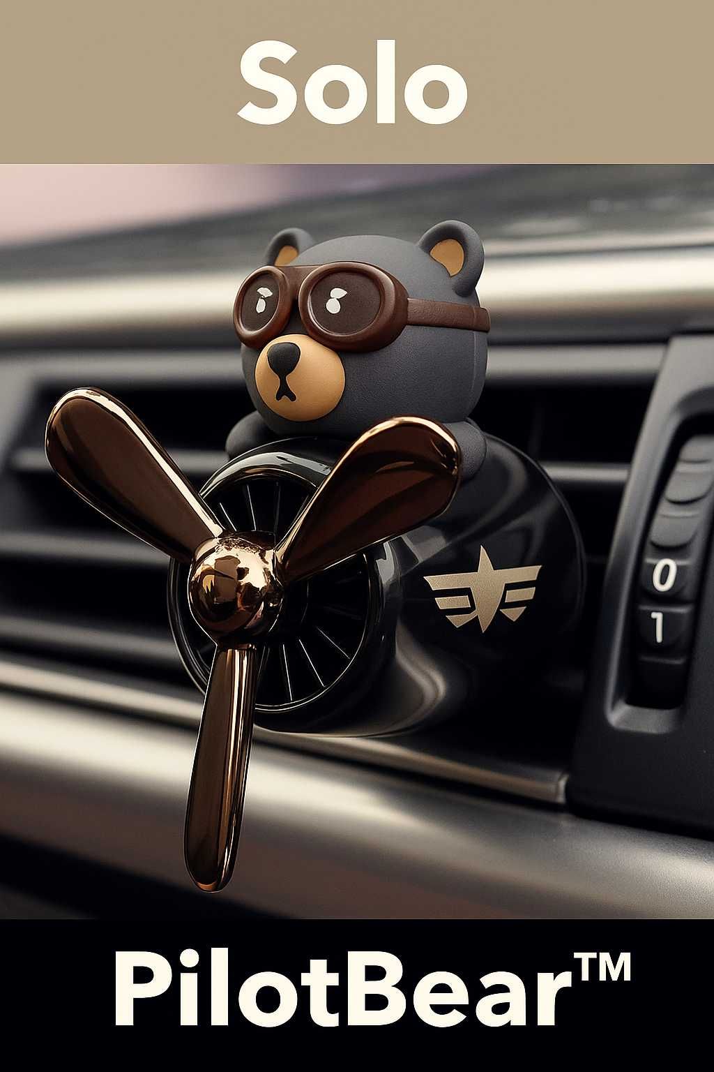 Ароматизатор за кола CozyDrive – мечка или пухена топка
