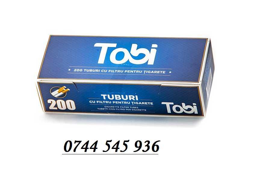 Tuburi tigari Tobi, cutie cu 200 filtre tigari