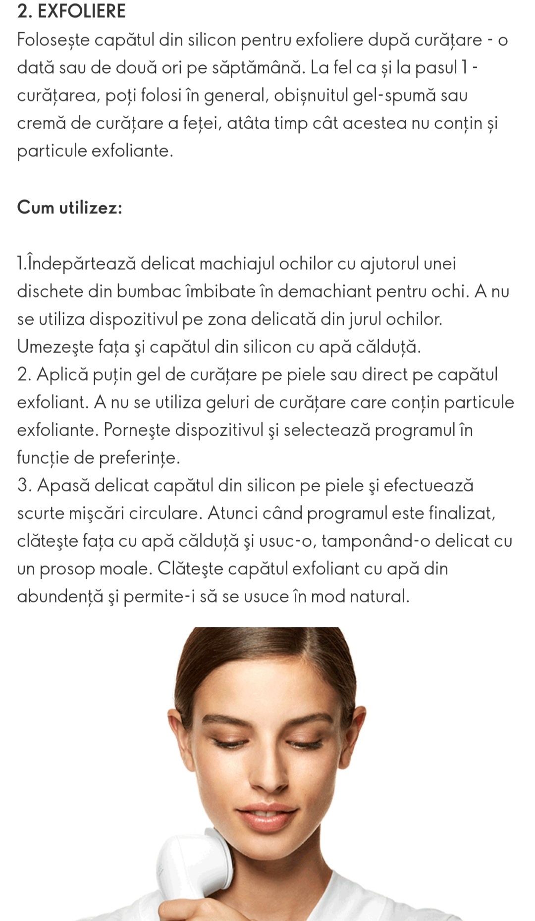 Sistem de  curatare 3in1 SkinPro