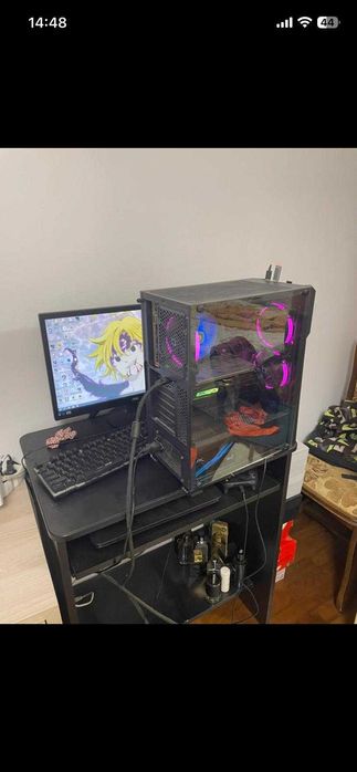 Vand PC Gaming rtx2060, 24gb ram, i3 gen 10th, SSD 240gb, HDD 1tb