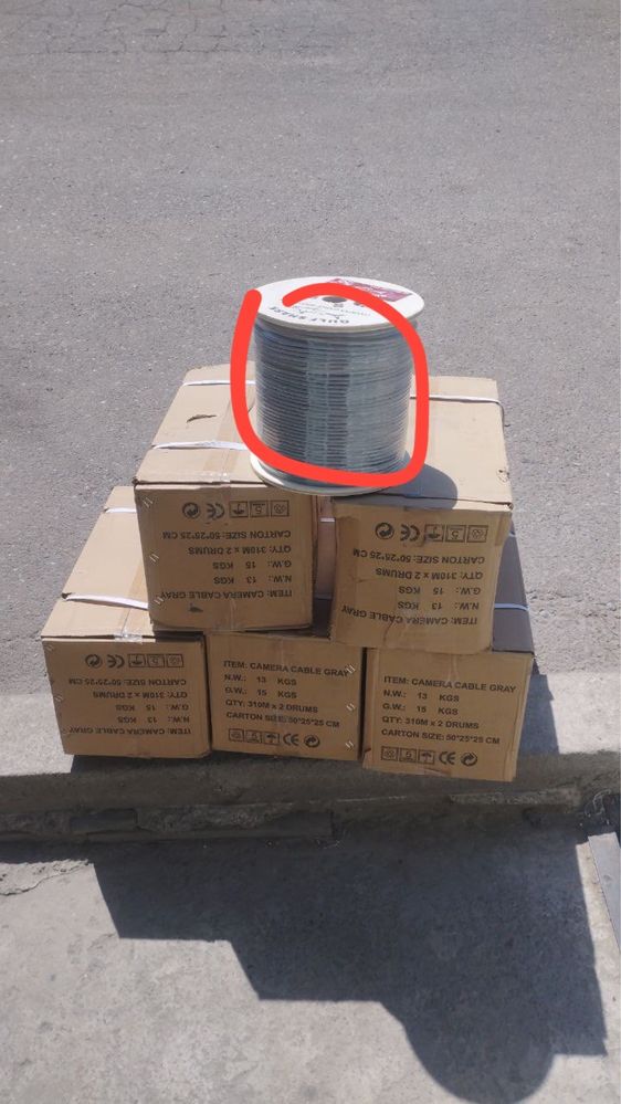 AKSIYA! FTP BUXTA INTERNET KABEL! ФТП бухта Лан кабель для интернета!