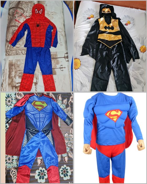 Новогодние костюмы супер героев на прокат