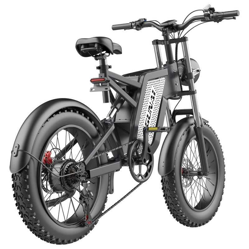 Bicicleta Electrica GUNAI MX25, 1000W, 50 km/h, 48V 25AH, 20*4.0 inch