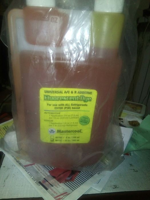 Краситель флуоресцентный Mastercool для определения утечек фреона