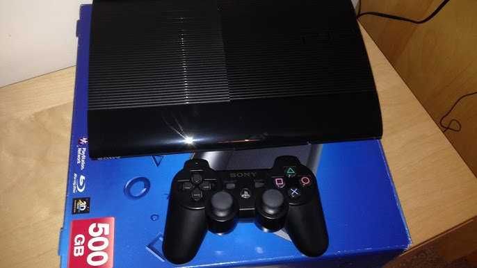 Playstation 3 super slim 500Gb 2ta joystik+Krobka