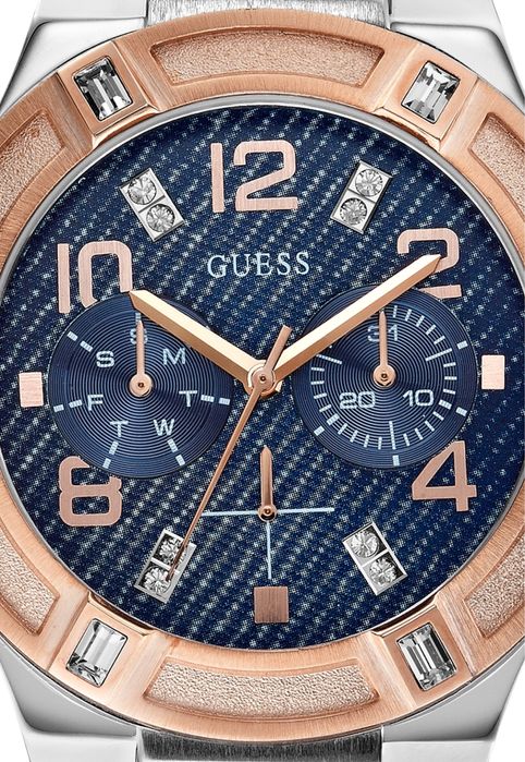 GUESS  Ceas de dama Iconic Blue Denim W0289L1