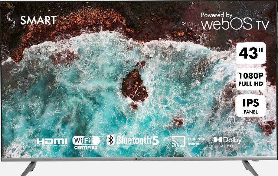 TV "Ssmart" FSV22 43'' /Full HD/ Smart / WEB OS (LG)/ Безрамочный