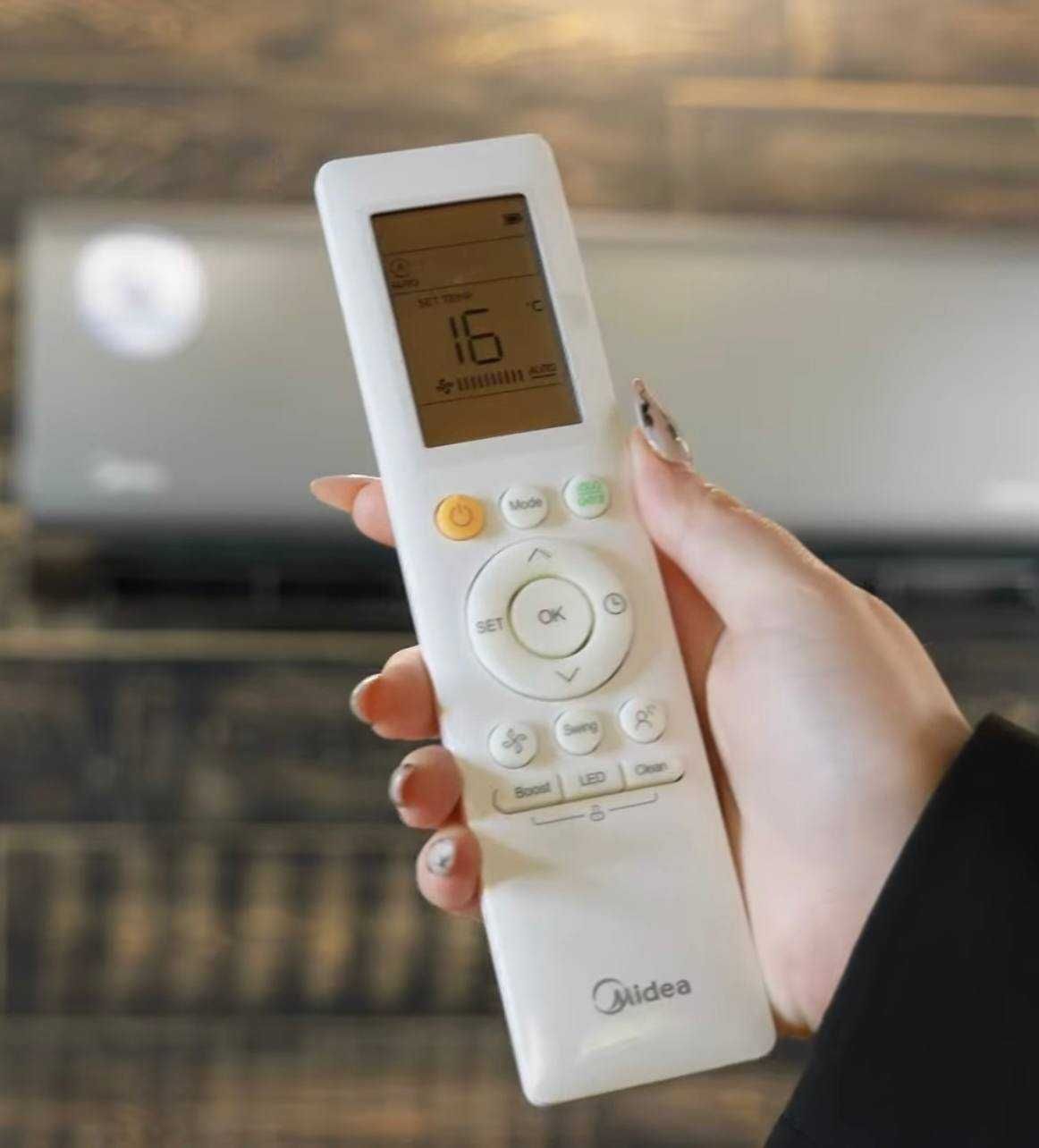 Кондиционер Midea Naomi — 7, 9, 12, 18, 24. Инвертор. Гарантия 3 года