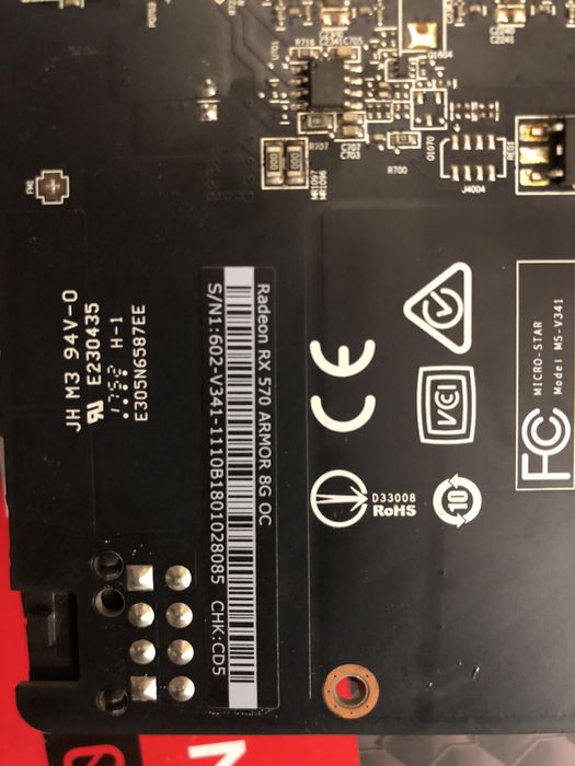 RX 570 Armor 8gb Oc