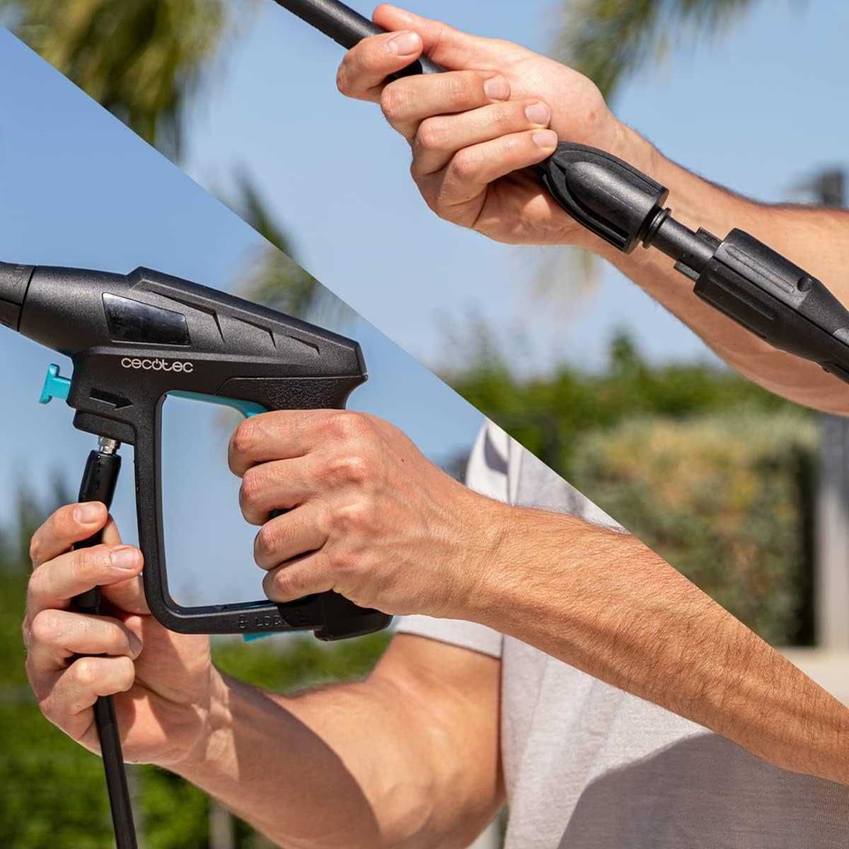 Водоструйка Cecotec HydroBoost 1400W, дебит 426 л/ч, налягане 105 бара