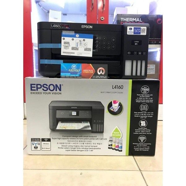 Принтер Epson L4160 (МФУ 3 в 1) (Струйный) гарантия + доставка