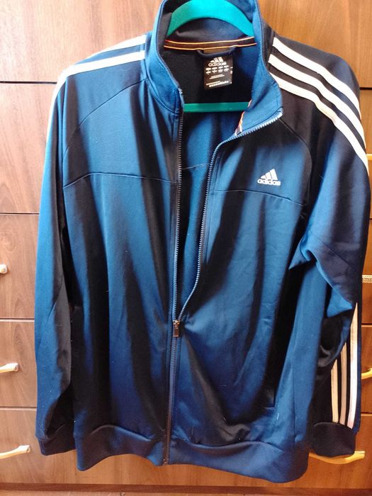 Bluza trening Adidas albastru L