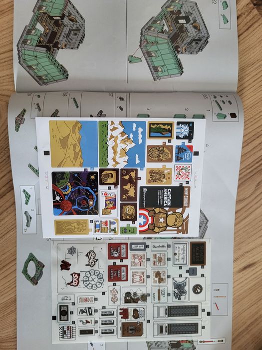 Vand set tip Lego Marvel Sanctum Sanctorum 76218