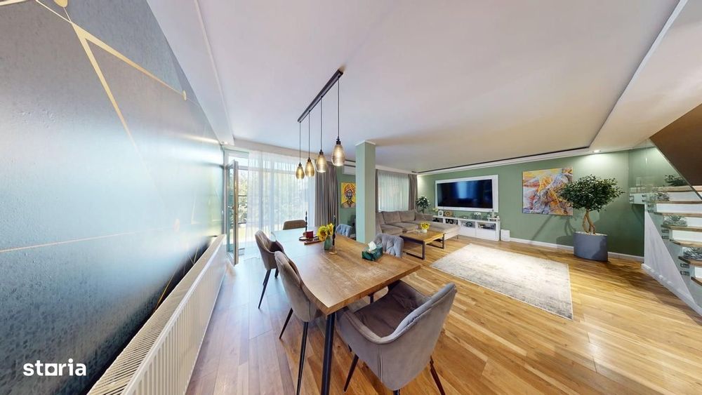 Duplex mobilat si utilat lux - 5 camere, 180 mp utili - Selimbar