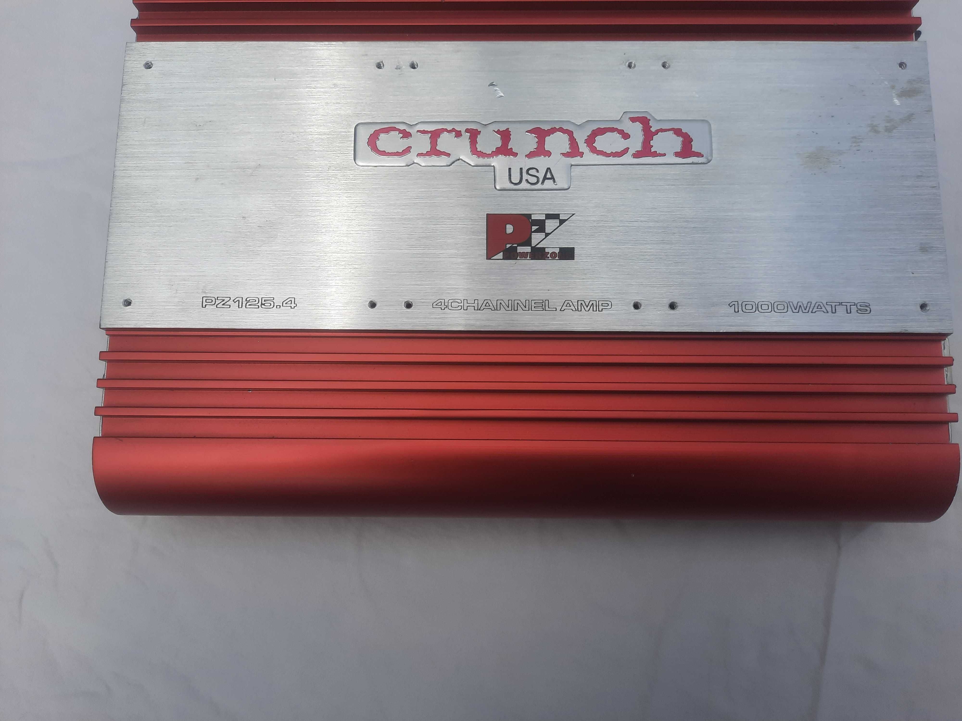 Авто усилвател Crunch PZ 125.4 4-канален 1000 вата